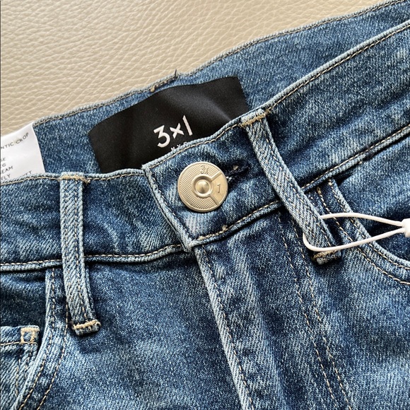 NWT - 3x1 Women's Straight Authentic Crop W3 Jeans 👍❤ - Picture 9 of 10